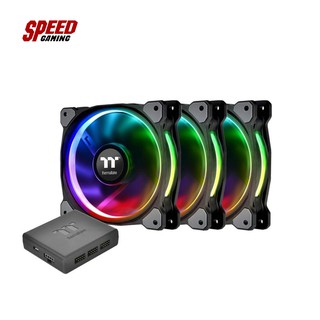 THERMALTAKE COOLING RIING PLUS 12 LED RGB RADIATOR FAN *3 SPEED GAMING