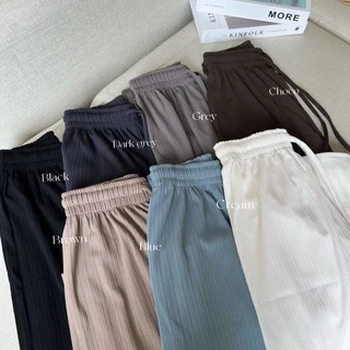 (B05) Heartmade - Cozy Pants พร้อมส่งครบสี 🙌🏻 (กางเกงผ้าร่องเล็ก ใส่สบายมาก) 💓💓