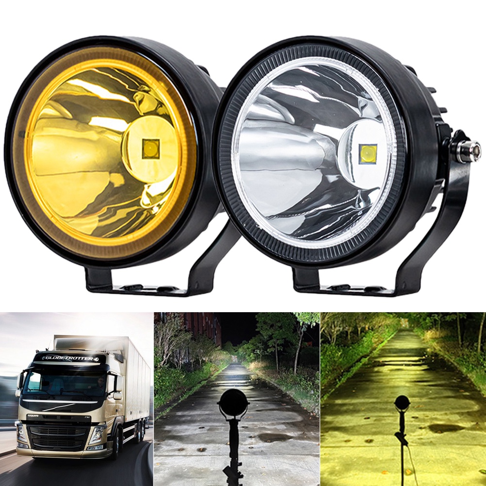 4-inch Round Led headlights car Ultra-Bright 12-48V Headlight mile Reversing Lamp Driving auxiliary 