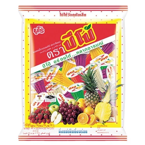 เยลลี่ผลไม้ ปีโป้ 27 ถ้วย 634.5 กรัม