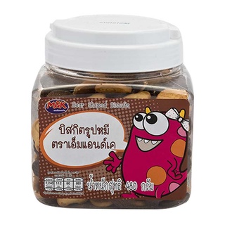 เอ็มแอนด์เค บิสกิตรูปหมี 480กรัม M&amp;K BEAR BISCUIT