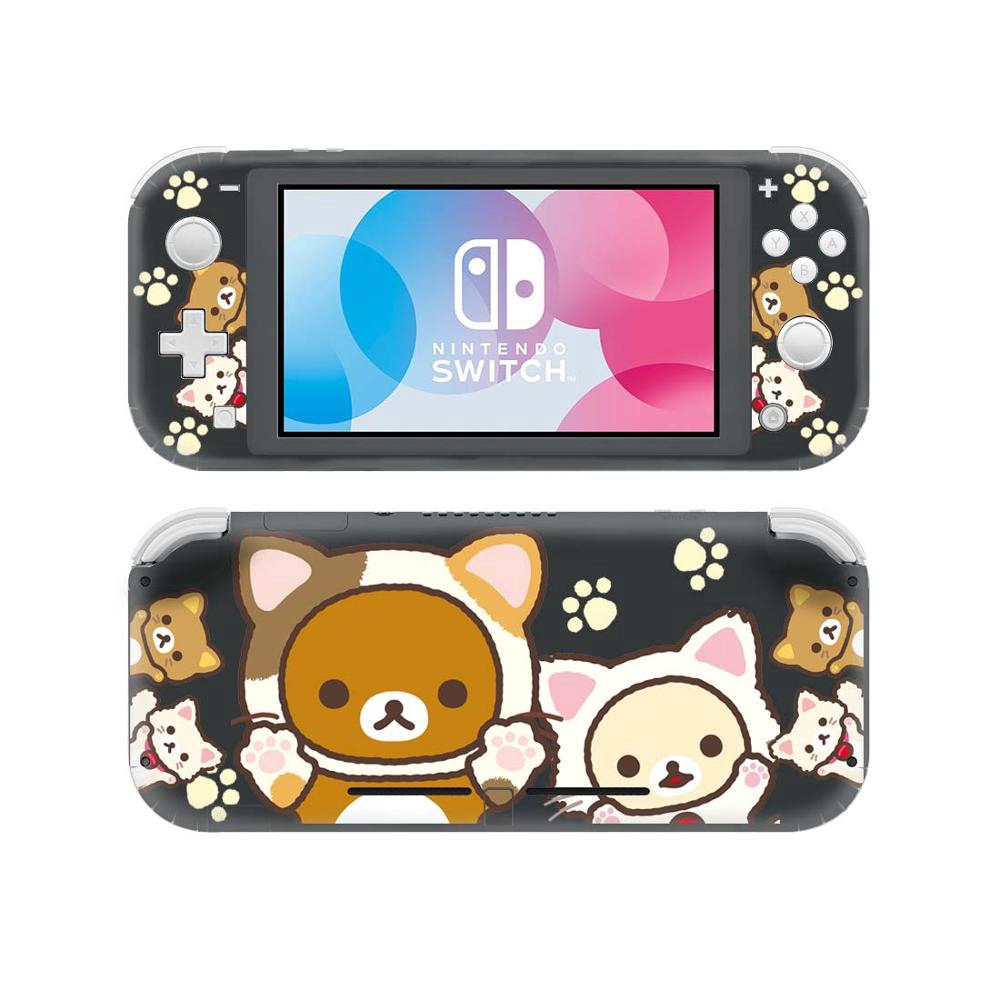 Nintendo Switch Rilakkuma Korilakkuma Nintendo Switch Lite Skin Stickers Pegatina NS Lite sticker Adesivos