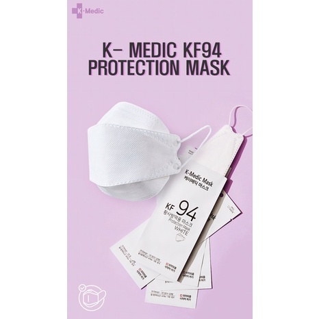 *พร้อมส่ง* Korea K-Medic Mask KF94 หน้ากากอนามัยเกาหลี ทรง 3D