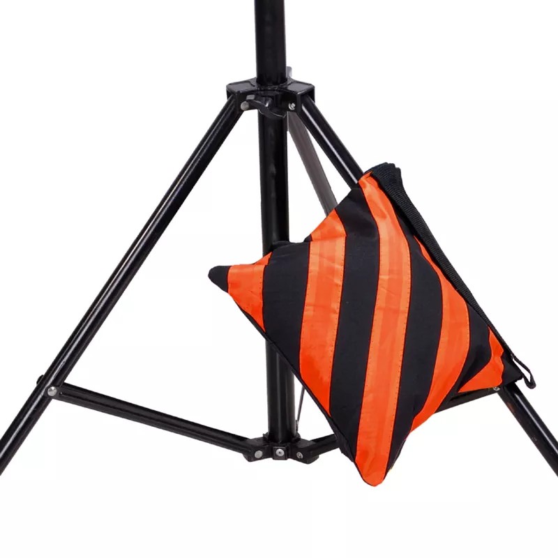 8kg Capacity Boom Arm Tripod Sand Bag Durable Heavy Duty Canvas Sandbag Orange, yellow, blue for photography