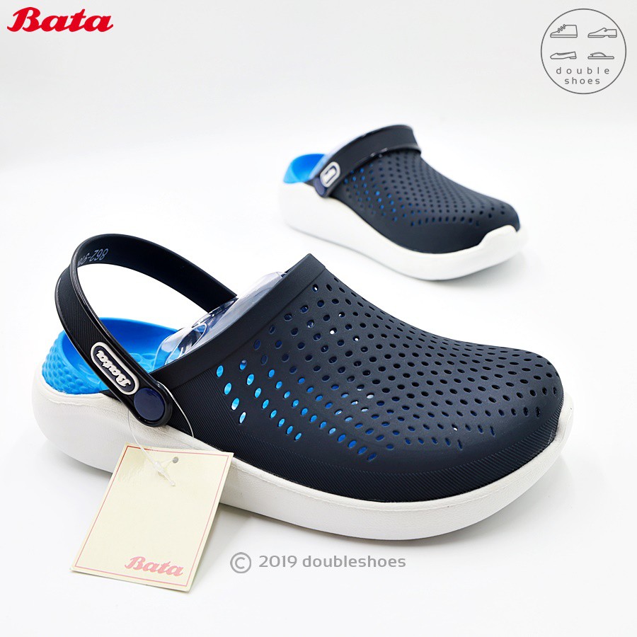 Bata รองเท้าแตะหัวโต ทรง literide สีน้ำเงิน ไซส์ 6-10 (40-45) (รหัส 862-9165)