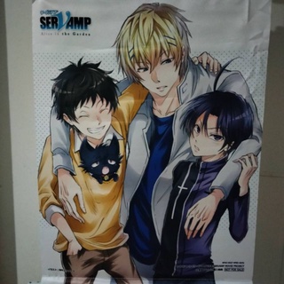 โปสเตอร์ผ้าแขวน อนิเมะ Servamp Anime Cartoon Japan