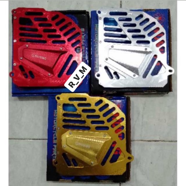 Cover Radiator NMAX, AEROX, LEXI  CNC TEBAL