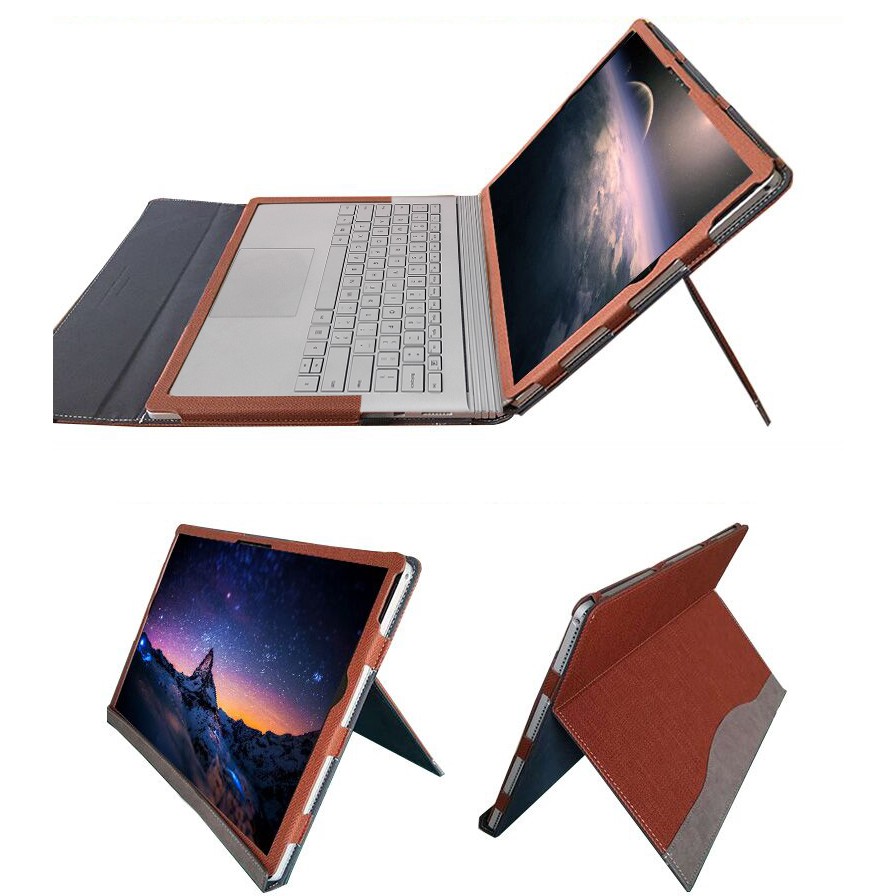 เคสแล็ปท็อป พร้อมขาตั้ง ถอดออกได้ สําหรับ Microsoft Surface Book 1 2 3 Version 13.5 15 นิ้ว