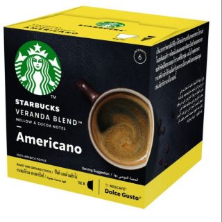 STARBUCKS AMERICANO VERANDA BLEND แบบกล่องExp2/24