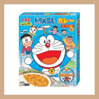 Marumiya Doraemon Curry เครื่องแกงกะหรี่ญี่ปุ่นสำเร็จรูปลายการ์ตูน 145 g