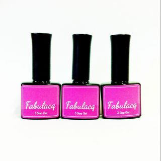 3Steps Gel สีเจลทาเล็บเกาหลี Fabulacq 12 ml.