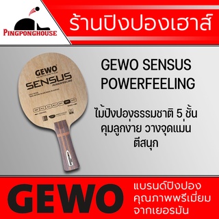 ไม้ปิงปอง GEWO รุ่น SENSUS POWERFEELING (ไม้เปล่า)