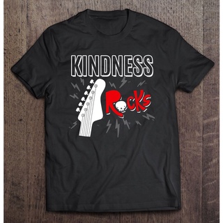 เสื้อยืด ลาย Kindness Rocks สําหรับกีตาร์ไฟฟ้า