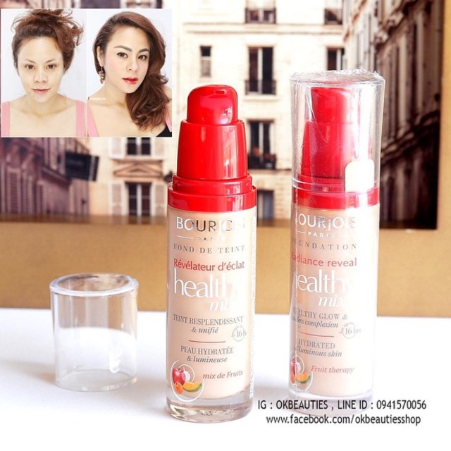 Bourjois Healthy Mix Foundation 30 ml.