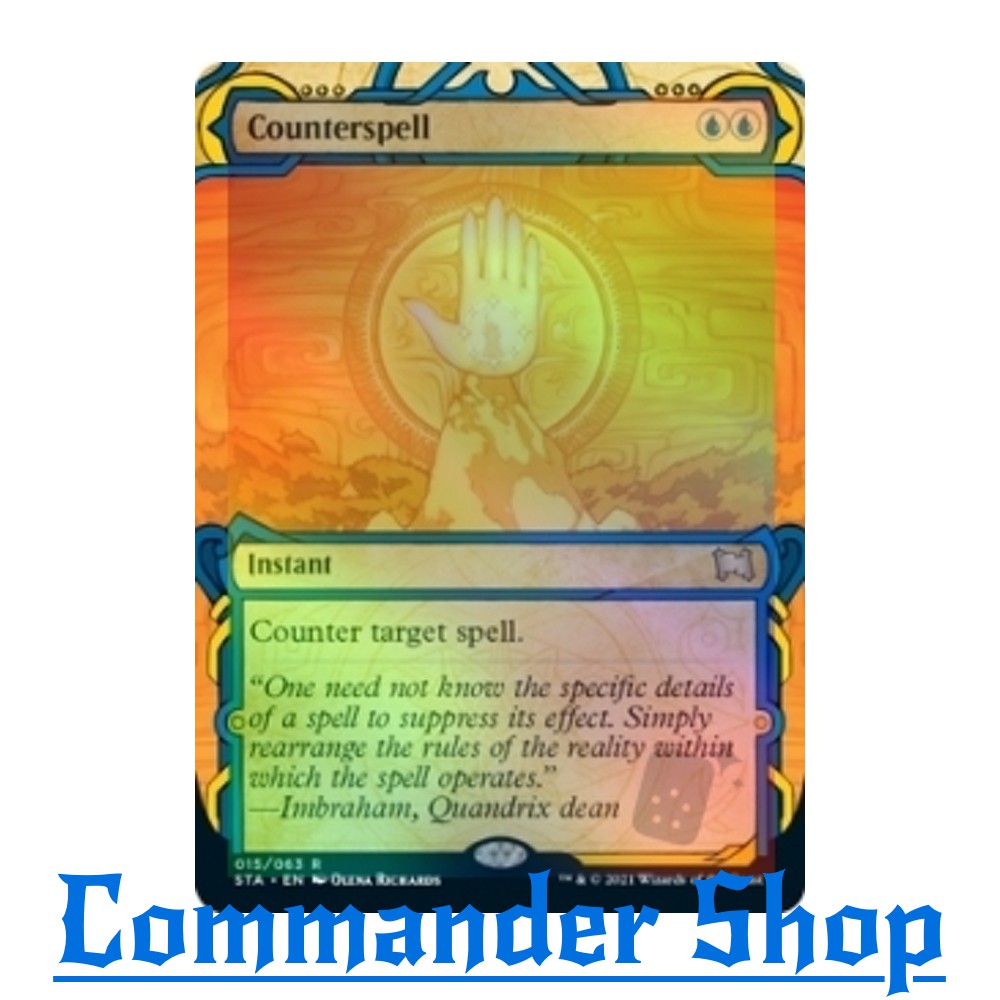 Counterspell (Instant) Blue ชุด Strixhaven Mystical Archive การ์ด Magic The Gathering (MTG)