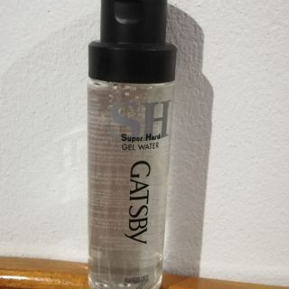 ผลิตภัณฑ์จัดแต่งทรงผม แกสบี้ ซูเปอร์ ฮาร์ด เจล วอเตอร์ Gatsby Super Hard gel water Hair styling ผมอยู่ทรง ธรรมชาติสน