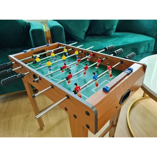 โต๊ะบอลมือหมุน/Table football shot soccer game  / โต๊ะฟุตบอลมือหมุน ขนาด 37*69*65ซม.