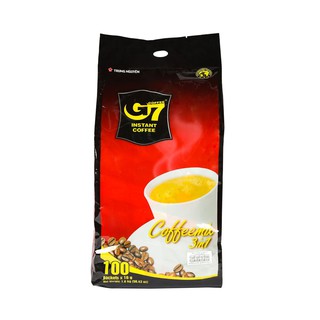 กาแฟ 3in1 16กรัม 100 ซอง/แพ็ค จีเซเว่น 3in1 coffee, 16 grams, 100 sachets / pack, G-Seven