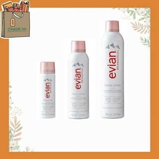 Evian Facial Spray เอเวียง สเปรย์น้ำแร่บำรุงผิวหน้า 50 ml 150 ml 300 ml