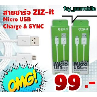 สายชาร์ท Android  ZIZ-it Micro USB Chare&amp;SYNC Android