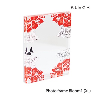 KlearObject Photo frame Bloom1 (XL) กรอบรูปตั้งโต๊ะ อะคริลิคใส ขนาด 7x9 นิ้ว : K146