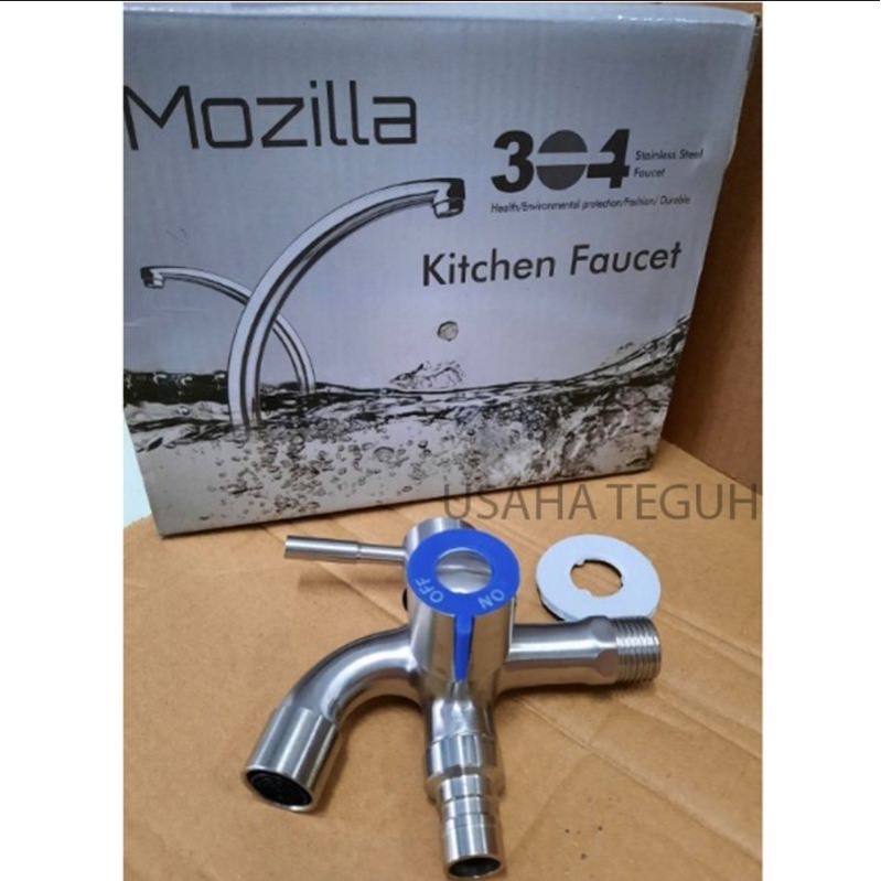 ก๊อกน้ํา Mozilla 2-Prong SUS 304