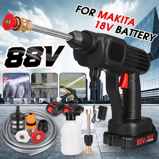 เครื่องฉีดน้ําแรงดันสูง 1500W 60 บาร์ สําหรับแบตเตอรี่ MAKITA 18V