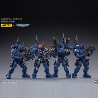 ฟิกเกอร์ 1/18 Joy Toy - WarHammer 40K – Ultramarines Infiltrators