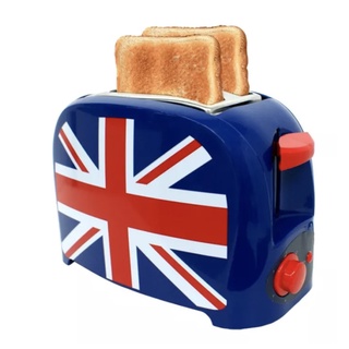 TOASTER เครื่องปิ้งขนมปัง รุ่น YT-6001ลายธงชาติ กำลังไฟ 750W