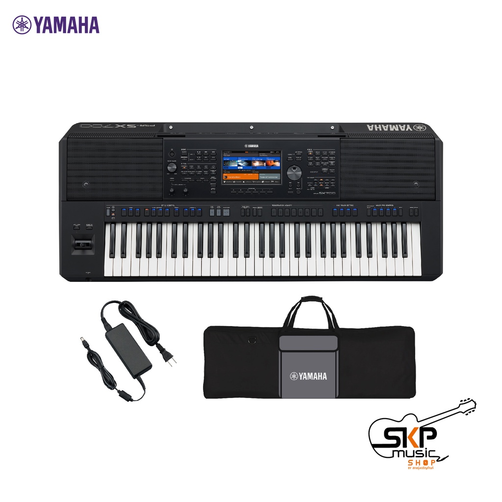 YAMAHA PSR-SX700 Arranger Workstation  คีย์บอร์ดไฟฟ้ายามาฮ่า PSR-SX700 แถมอะแดปเตอร์ กระเป๋า ไฟล์จัง