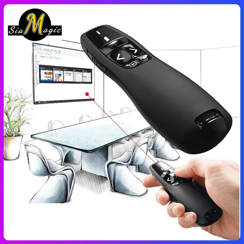 Office 2.4GHz Wireless USB Remote Control Presentation Presenter Mouse