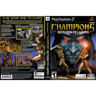 CHAMPIONS RETURN TO ARMS [PS2 US : DVD5 1 Disc]