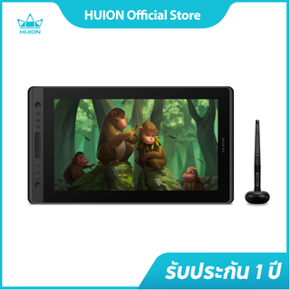 HUION Kamvas Pro 16 กราฟฟิควาดแท็บเล็ตแบบไม่ต้องใช้ปากกาแสดงแท็บเล็ตเครื่องมือวาดภาพ