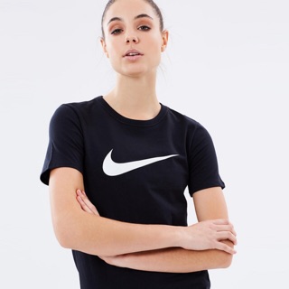 ลดราคาพิเศษ❗️เสื้อยืด NIKE Swoosh Logo สีดำ ของแท้ 💯% พร้อมส่ง