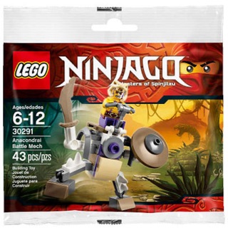 LEGO : No.30291 LEGO NINJAGO ANACONDRAI BATTLE MEACH POLYBAG ของแท้ 100%