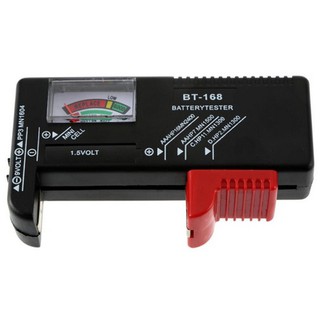 เครื่องวัดพลังงานถ่านไฟฉายแบบเข็ม : Battery Checker Analog AAA AA C D 9V พร้อมส่งจาก กทม