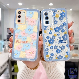 เคสนิ่ม เคสใส Samsung A12 A32 A52 A13 A13LITE A23 A03 A51 A03S   S A50 A20S J7 Prime A02S A20 A50S    A30S A52S A30 M12 M01S  11 12 13  7 8 6 Plus กันแตก ลายดอกไม้จิ๋ว แฟชั่น เคสโทรศัพท์มือถือ