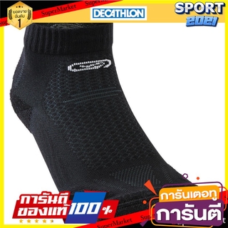 ถุงเท้าวิ่งหุ้มข้อเนื้อหนารุ่น KIPRUN (สีดำ) KIPRUN thick ankle running socks (black)