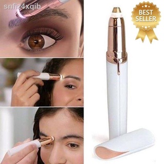 ✒♛เครื่องกันคิ้ว ที่กันคิ้ว เครื่องกันคิ้วไฟฟ้า แต่งคิ้ว Flawlessly Brows Eyebrow Trimmer Electric Hair Remover Painless