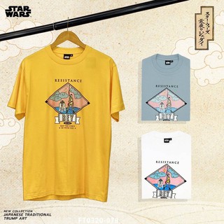 เสื้อยืด Star wars Japanese traditional trump art Series 3 พร้อมป้าย Label การันตีลิขสิทธิ์แท้ทุกลายครับ