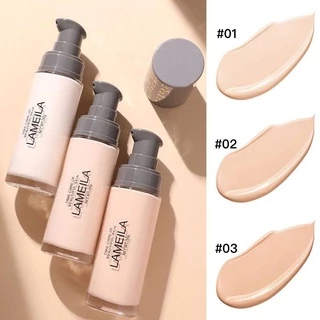 C.120.พร้อมส่งจากไทย!!!LAMEILAคอนซีลเลอร์ ครีมรองพื้น สูตรน้ำนมแพะ ปกปิดผิวให้เรียบเนียนรองพื้น