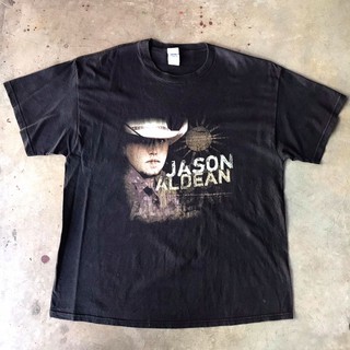 vtg.T-Shirt เสื้อวง JASON ALDEAN MADE IN USA Sz.XL 100% COTTON