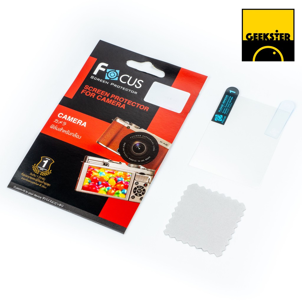 ฟิล์ม Film กันรอยหน้าจอกล้อง Sony ( Camera Screen Protector โซนี่ A6400 / A6300 / A6000 / A5100 / A7 Mk2 Mk3 / A7R / C )