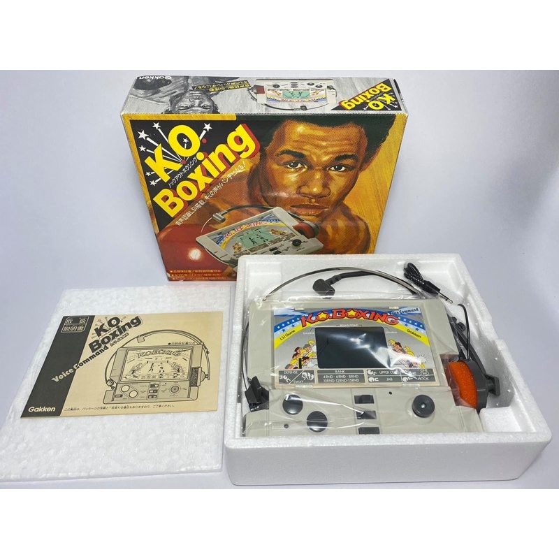 เกมกด Gakken K.O. Boxing [LSI GAME] (GAME WITH VOICE CONTROL)  🌟NEW มือ1🌟