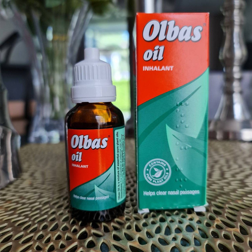 น้ำมันหอมระเหยลดอาการคัดจมูกสำหรับเด็ก Olbas For Children Inhalant ...