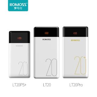 Roma Shi แบตเตอรี่สำรอง 20,000 mAh พาวเวอร์แบงค์บางเฉียบความจุขนาดใหญ่ แบตสำรองของแท้ Xiaomi