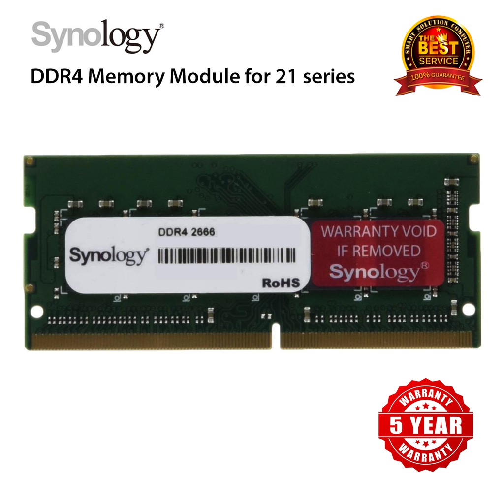 Synology RAM module for - 21 series : DS1821+, DS1621+, RS1221(RP)