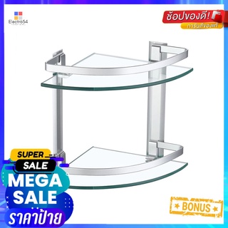 ชั้นกระจกเข้ามุม 2 ชั้น MOYA A4120B2-TIER CORNER GLASS SHELF MOYA A4120B