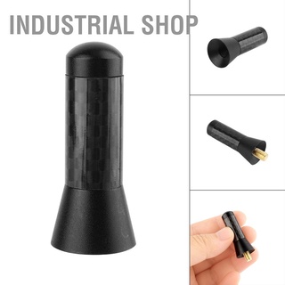 3.5cm Carbon Fiber Screw Aluminum Car Short Decoration Antenna Universal