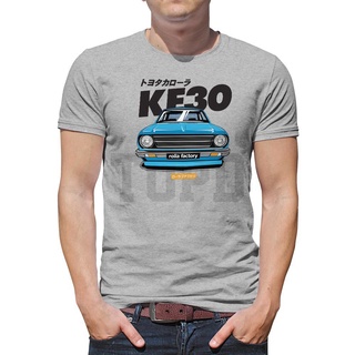 T-shirt Lasperal เสื้อยืดคอกลม แขนสั้น พิมพ์ลาย Toyota Corolla Ke30 T682 สําหรับผู้ชาย ผู้หญิง S-5XL